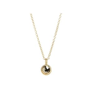 Anna Beck Pyrite Small Pendant Necklace